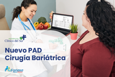 ¡SOMOS LA CLÍNICA PIONERA EN INCLUIR LA CIRUGÍA BARIÁTRICA CON EL NUEVO BONO PAD FONASA!